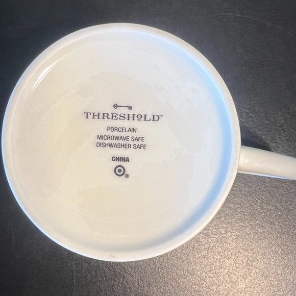 Threshold YES GIRL YES! Pearl Iridescent Porcelain Coffee Tea Mug / Cup - Picture 4 of 5